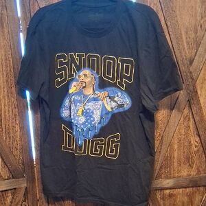 Snoop Dogg Black Graphic Tee